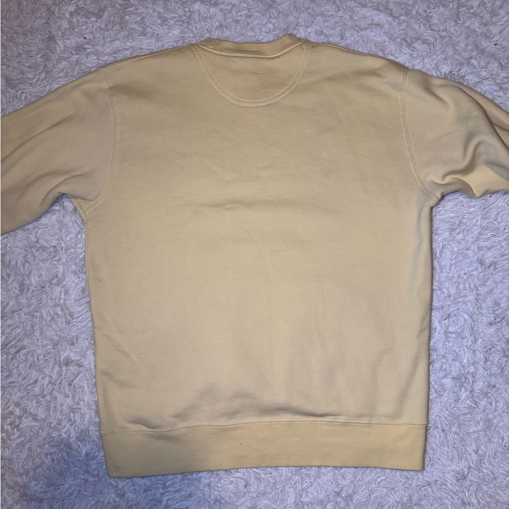 Gear For Sports Kennesaw State University KSU Crew Neck Sweatshirt Pale Yellow - Picture 10 of 10